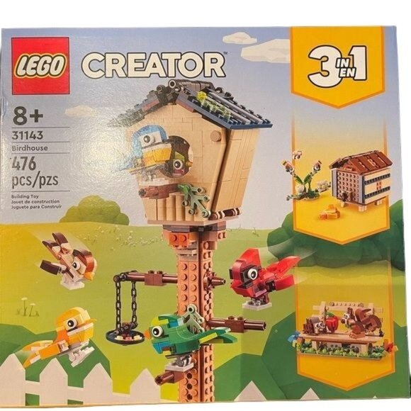 Lego Creator Set 31143 Birdhouse Spring Birds House 476 PCs New Easter gift - Picture 1 of 9